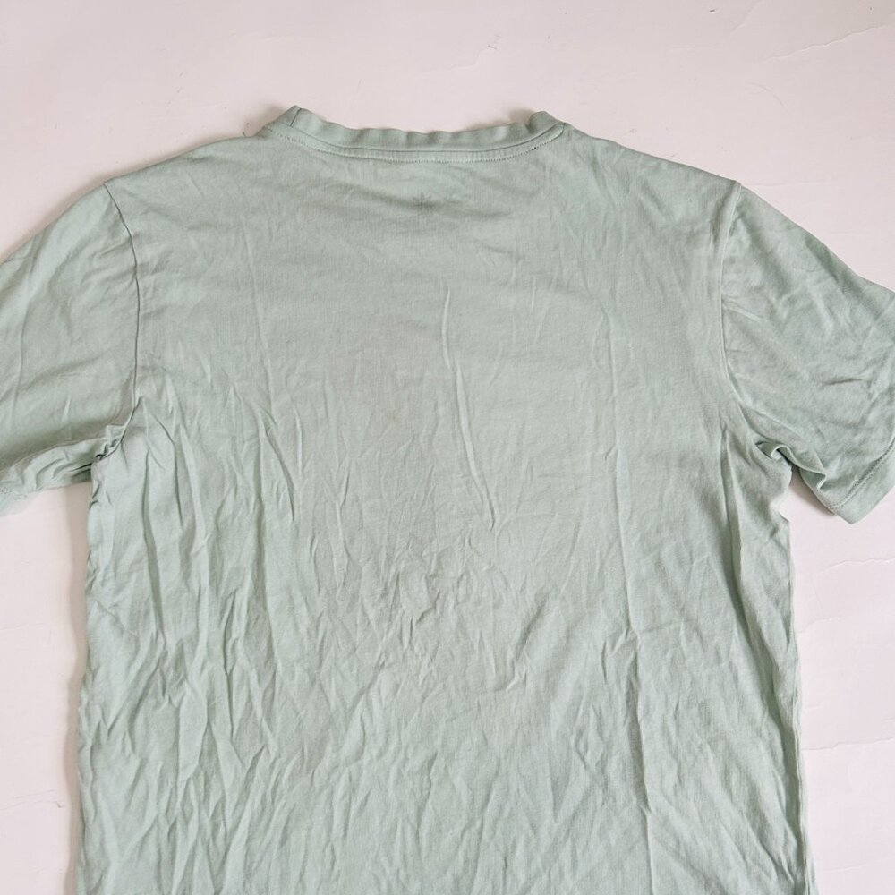 Adidas Originals Kids Size XL 15-16Y Green trefoil short sleeve tee T-shirt - Picture 6 of 15